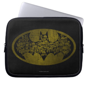 Batman Symbol   Skulpturen im Bat-Logo Laptopschutzhülle