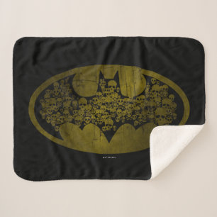 Batman Symbol Skulpturen im Bat-Logo Sherpadecke