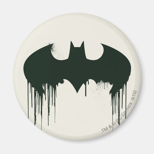 Batman Symbol | Spraypainlogo Magnet (Vorne)