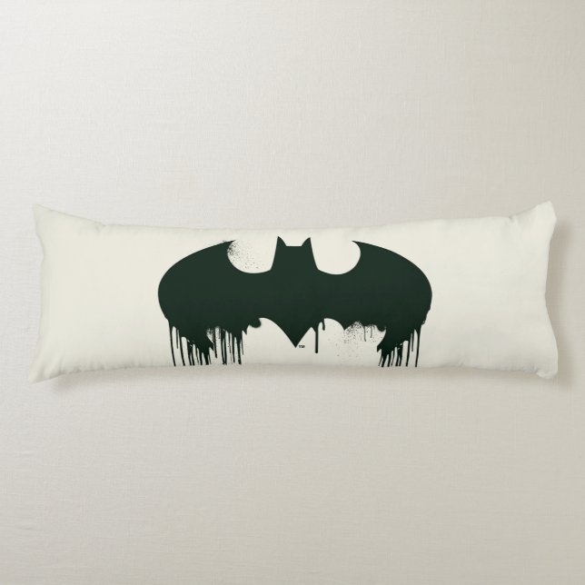 Batman Symbol | Spraypainlogo Seitenschläferkissen (Vorderseite)