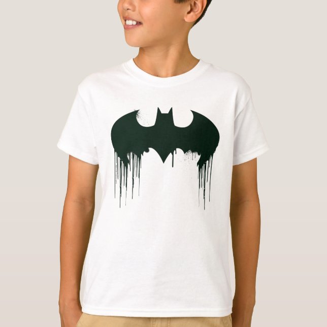 Batman Symbol | Spraypainlogo T-Shirt (Vorderseite)