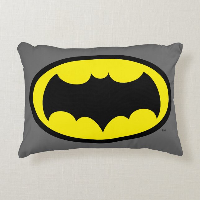 Batman Symbol Zierkissen (Vorderseite)