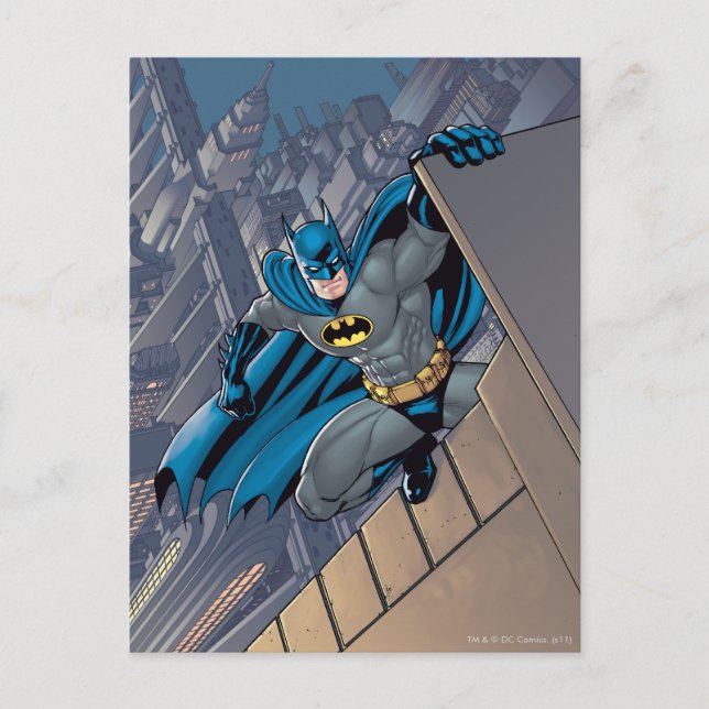 Batman-Szenen - Von der Lecke abschweifen Postkarte (Vorderseite)