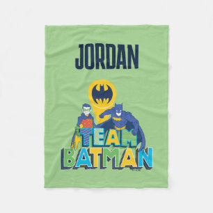 Batman Team Batman & Robin Fleecedecke