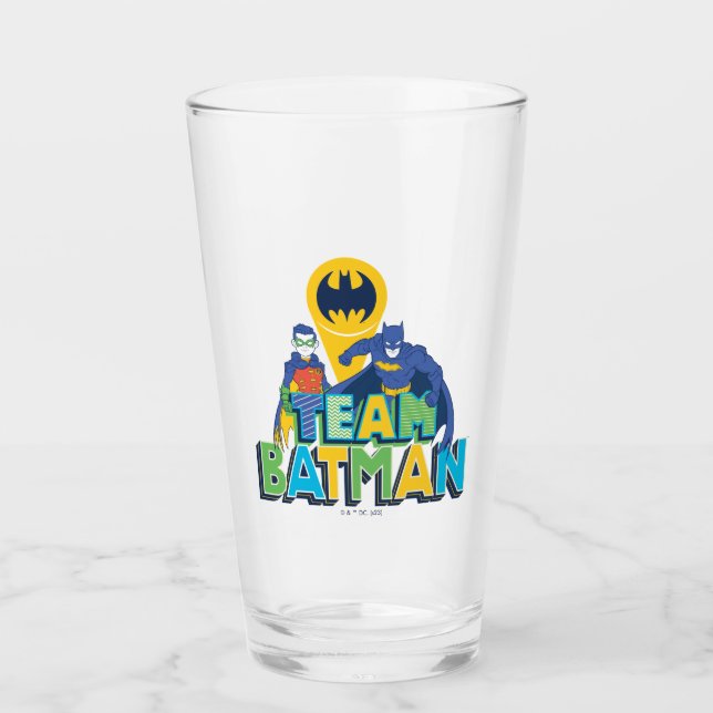 Batman | Team Batman & Robin Glas (Vorderseite)