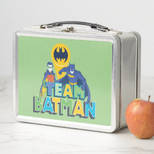 Batman   Team Batman & Robin Metall Brotdose