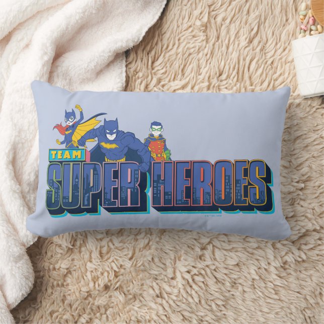 Batman | Team Super Heroes Lendenkissen (Decke)