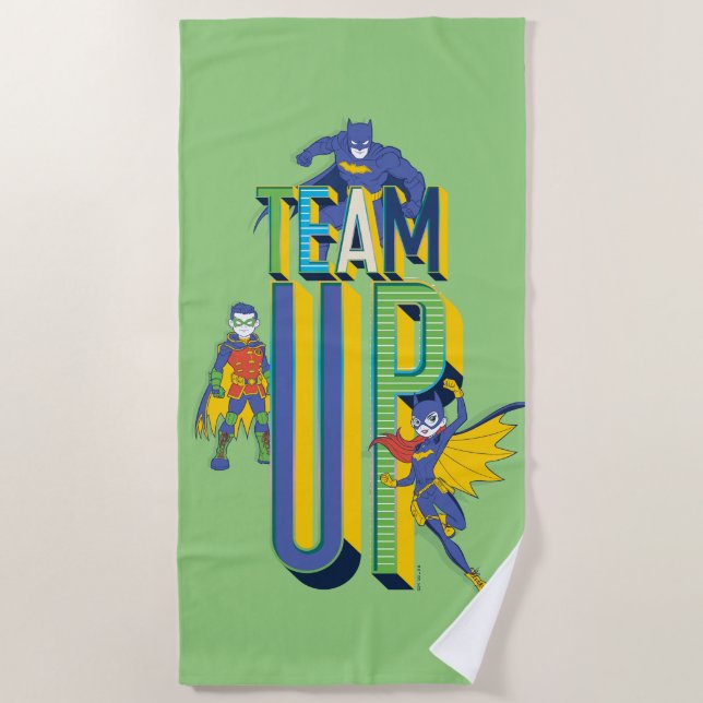 Batman | Team Up Strandtuch (Vorderseite)
