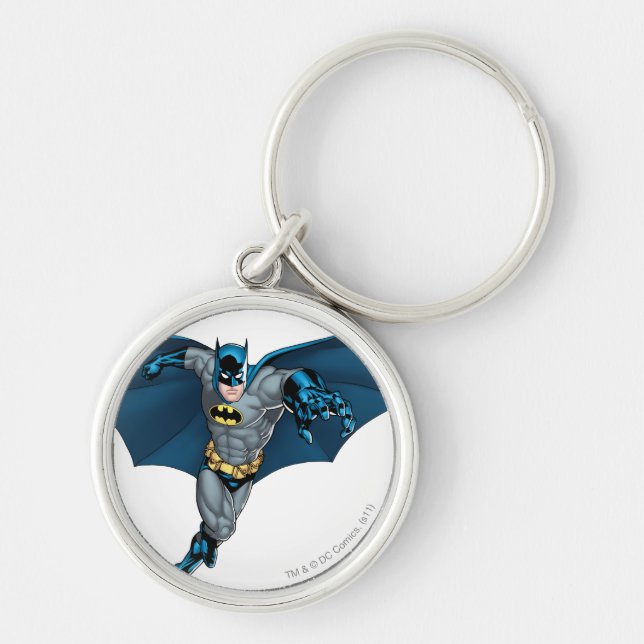 Batman und Joker mit Karten Schlüsselanhänger (Vorne)