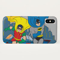 Batman und Robin laufen