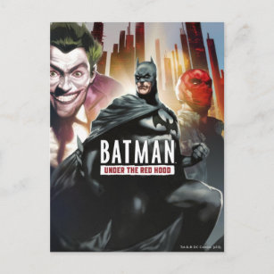 Batman unter der Roten Hood Postkarte