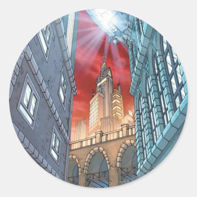 Batman Urban Legends - BG 3 - Gotham City Runder Aufkleber (Vorderseite)