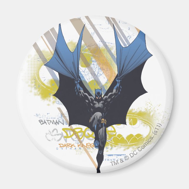Batman Urban Legends - Dark Knight Graffiti Magnet (Vorne)