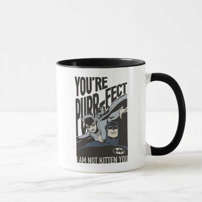 Batman Valentine | Catwoman - Sie sind purer Fekt Tasse (Rechts)