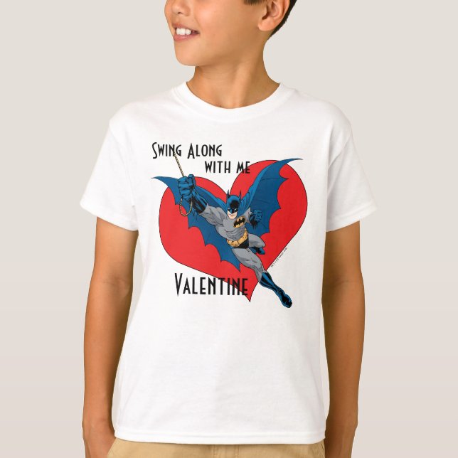 Batman Valentine | Mit mir T-Shirt (Vorderseite)