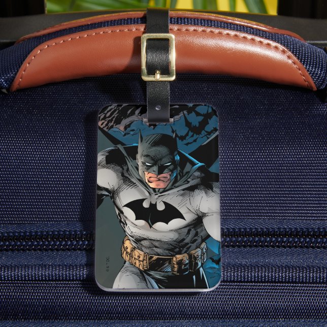 Batman Verlassend Bat Cave Gepäckanhänger (Vorderseite Insitu 2)
