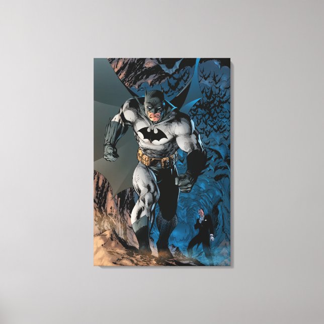 Batman Verlassend Bat Cave Leinwanddruck (Vorderseite)