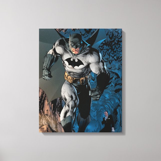 Batman Verlassend Bat Cave Leinwanddruck (Vorderseite)