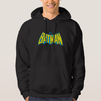 Batman | Vintages Gelbblau-Logo Hoodie
