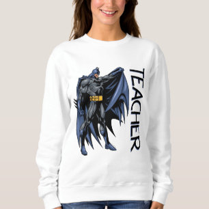 Batman Vollfarbiges Seitenlehrer-Shirt Sweatshirt