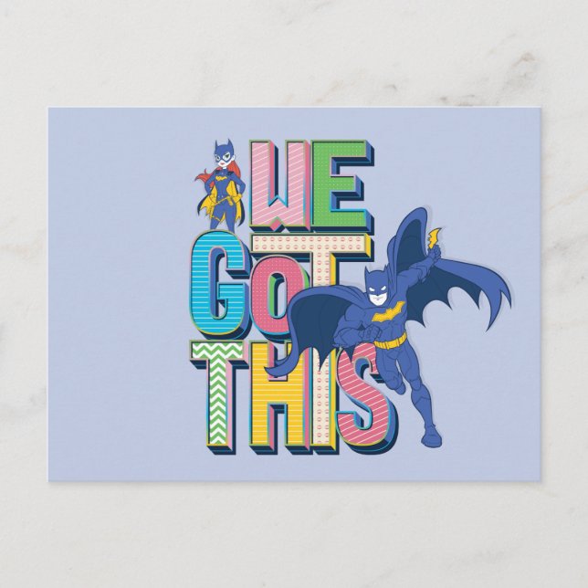 Batman | Wir haben das Got Postkarte (Vorderseite)