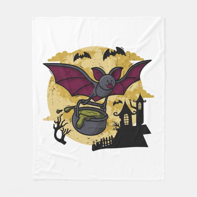 Batmouse. Schöne Maus mit Fledermausflügeln. Hallo Fleecedecke (Vorderseite)