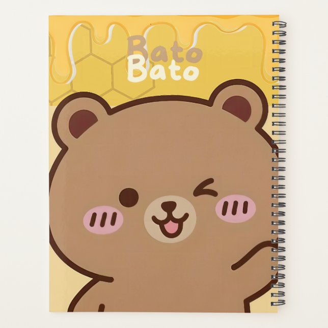 "Bato Bato" Honey Bear Spiral  Planer (Rückseite)