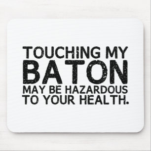 Baton Hazard Mousepad