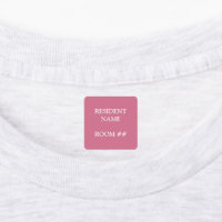 Bâton rose Maison Personnalisé Sur Étiquettes