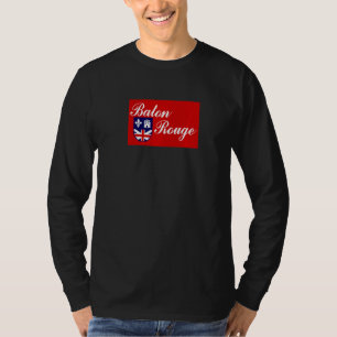 Baton Rouge Louisiana-Flagge T-Shirt