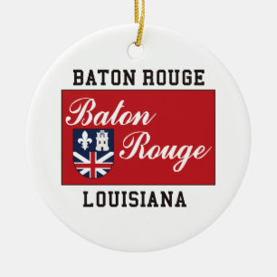 Baton Rouge Louisiana Keramikornament