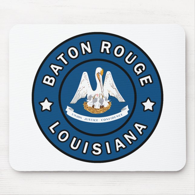 Baton Rouge Louisiana Mousepad (Vorne)