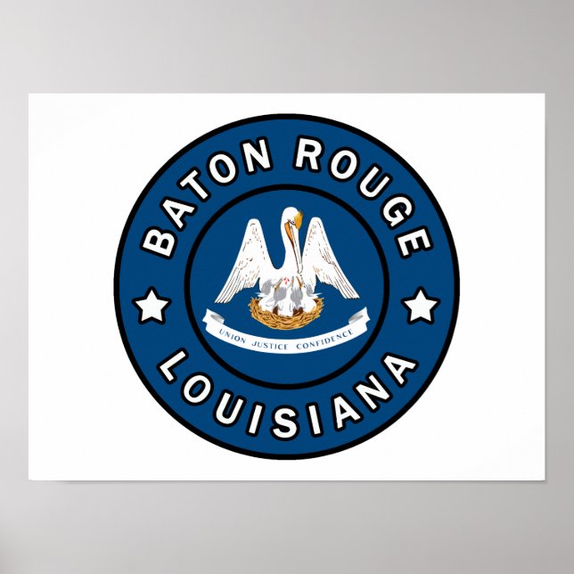 Baton Rouge Louisiana Poster (Vorne)