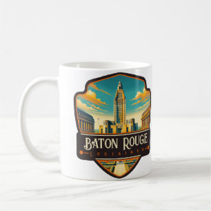 Baton Rouge, Louisiana Vintage Kaffeetasse