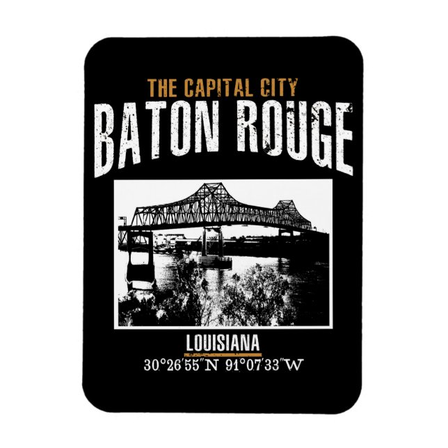 Baton Rouge Magnet (Vertikal)