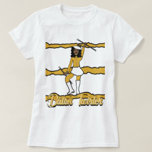 Baton Twirler T - Shirt / Gold