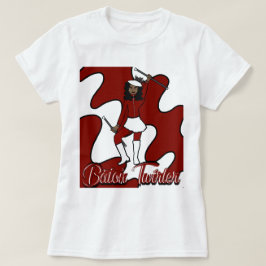 Baton Twirler T - Shirt / Rot