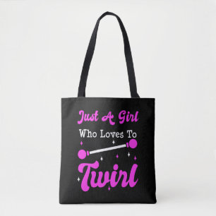 Baton Twirler Twirling Majorette Funny Gift  Tasche