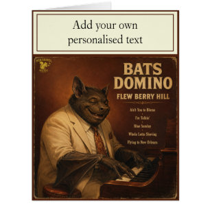 Bats Domino Album: Eine Parodie