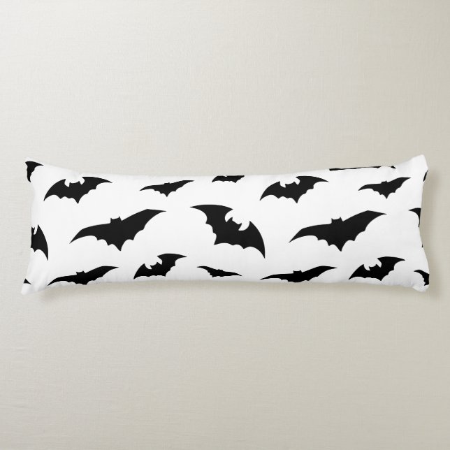 Bats Everywhere Spooky Halloween Decor  Seitenschläferkissen (Vorderseite)