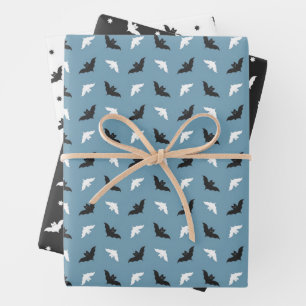 Bats, Jeu de feuilles de papier enveloppant d'Hall