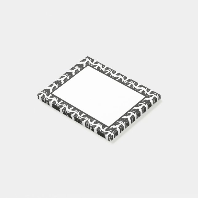 Bats Post-it Klebezettel (angewinkelt)