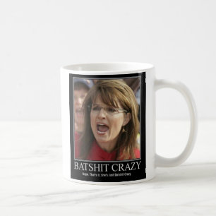 batshit verrückt kaffeetasse