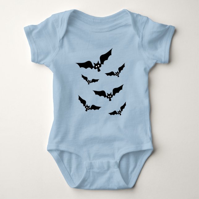Batshrooms Baby-Bodysuit Baby Strampler (Vorderseite)