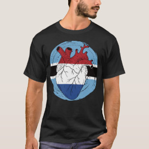 Batswana Botswana Koningsdag Niederlande T-Shirt