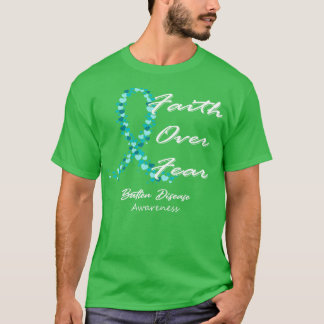 Batten Disease Awareness über Angst in diesem F T-Shirt
