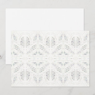 BATTENBURG LACE 12x18-Flachkarte / Horizontal Karte