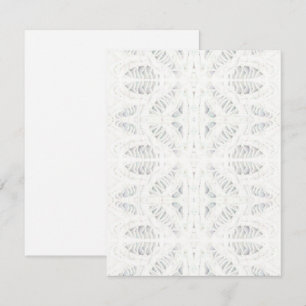 BATTENBURG LACE 4.25x5.5 Flachkarte / Vertikal Karte