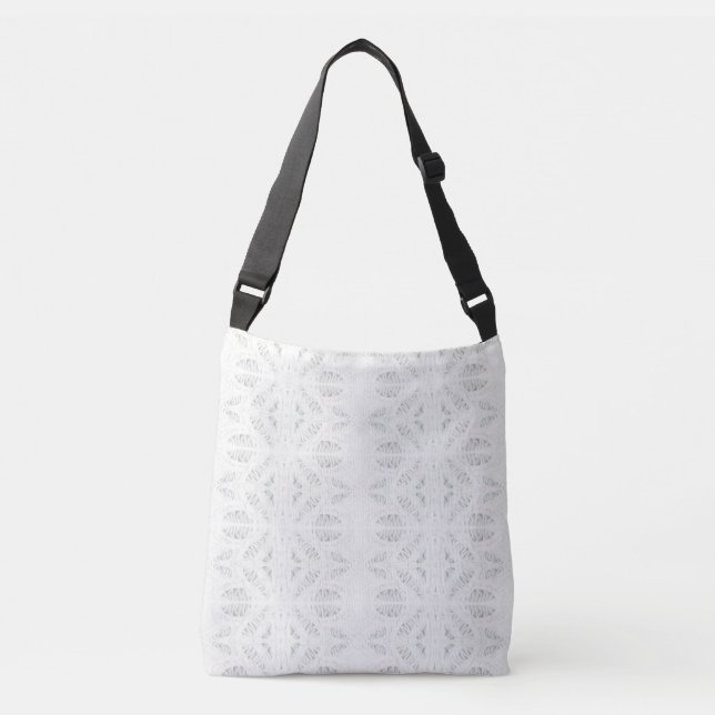 BATTENBURG LACE Cross-Body Bag Tragetaschen Mit Langen Trägern (Vorderseite)