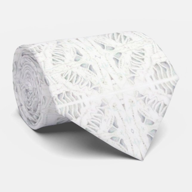 BATTENBURG LACE Neck Tie Krawatte (Gerollt)